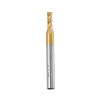 Drillpro 6pcs 2-6mm Titanium Coating HSS 4 Flute End Mill Cutter 6mm Shank CNC Drill Bit Set