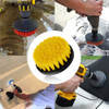 3Pcs 2/3.5/5 Inch Drill Cleaning Brush Kit Bristle Scrubber Bathtub Carpet Brush for Electric Drill