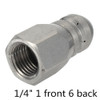 3/8 Inch 1/8 Inch 1/4 Inch High Pressure Drain Hose Nozzle Sewer Cleaning Jetter Nozzle