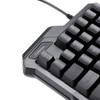 34 Keys One Handed Keyboard Game Mini LED Backlit Ergonomic Single Keypad for LOL/Dota