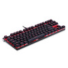 Motospeed CK101 87 Key NKRO RGB Backlit Mechanical Gaming Keyboard Outemu Red Blue Switch