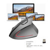 HXSJ 6D Rechargeable 2.4GHz 2400DPI Wireless Vertical Mouse Gaming Mouse Ergonomic Design HXSJ 6D Rechargeable 2.4GHz 2400DPI Wireless Vertical Mouse Gaming Mouse Ergonomic Design