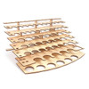 57 Pots Wooden Acrylic Color Paints Bottle Storage Rack Holder Organizer