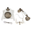 Vintage Telephone Swivel Plate Rotary Dial Antique Telephones Landline Phone For Office Home Hotel