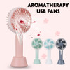 Rechargeable Mini USB Handheld Fan For Travelling Outdoor Office Creative  3 Speed Cooling Fan