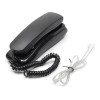 1Pcs 48V Standard  Phone Corded Telephone Analog Desk Wall Mount Flash Redial For Office Home