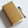 Standard Kraft Paper Notebook Blank Dot Grid Notepad Diary Journal Planner Organizer Filler Paper