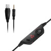 Hunterspider V1 Gaming Headset Stereo Bass Game Headphone with Mic Noise Canceling LED Light for PC for PS4 Laptop