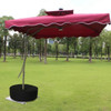 46x15cm Heavy Duty Sand Bags Umbrella Weight Bag Weatherproof Parasol Umbrella Stand Base for Outdoor Tent Umbrella Base Stand Patio Garden