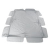 2/3 Seater Size Grey UV-Proof Outdoor Garden Patio Swing Sunshade Cover Waterproof Canopy Seat Top Cover