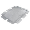 2/3 Seater Size Grey UV-Proof Outdoor Garden Patio Swing Sunshade Cover Waterproof Canopy Seat Top Cover