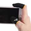 Flydigi Beehive 2 2Pcs Blue 2Pcs Black Yellow Gloves Slip-proof Sweat-proof Touch Screen Thumbs Finger Sleeve for PUBG Mobile Game