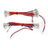 50PCS DIY Arcade Joystick Kit USB Chip Board 32mm LED Buttons 5Pin Joystick Plating Button USB Cable