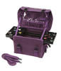 Soft Sided Makeup Artist Organizer Case Carry-On w/ Travel Brush Holder
