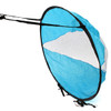 42" Downwind Wind Paddle Popup Kayak Canoe Wind Sail Kayak Accessories Portable Red
