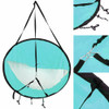 42 Inches Foldable Kayak Wind Sail Sup Downwind Paddle Canoe Stroke With Clear Window