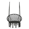 Indoor Outdoor Hammock Chair Cotton Single Garden Swing Portable Hanging Chair Max Load 330lbs