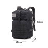 45L Tactical Army Military 3D Molle Assault Rucksack Backpack Outdoor Hiking Camping Traveling Bag