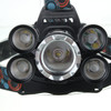 XANES® 7310-A 2500LM T6+4xXPE Headlamp 4 Modes 90° Adjustable Waterproof Work Light