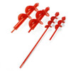 Earth Auger Drill Bit Digger Spiral Bit Replace Attachment Garden Planting Drill