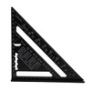 7 Inch Aluminum Triangle Ruler Speed Square Rafter Angle Miter Protractor Measuring
