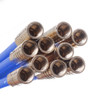 10pcs L58cm D4mm Electrician Puller Wire Fiberglass Cable Wire Duct Rod Threader Pull Kit