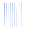 10pcs L58cm D4mm Electrician Puller Wire Fiberglass Cable Wire Duct Rod Threader Pull Kit