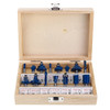 15pcs 1/4 Inch Shank Router Bit Woodworking Milling Cutter (15)