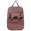 1Pcs Car Bag Seat Back Organizer Multi-function &Pocket Storage Bag Holder Leather