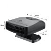 12V 24V Car Heater Cold And Warm Air Defrosting Snow Defogger