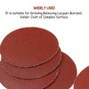 120Pcs 50mm SandPaper Backing Pad Sandind Disc Polishing Set Abrasive Cleaning Tools