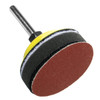 120Pcs 50mm SandPaper Backing Pad Sandind Disc Polishing Set Abrasive Cleaning Tools