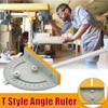 Mini Table Saw Circular Router Miter Gauge  DIY Woodworking Machines Angle Ruler