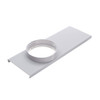 120cm Adjustable Air Conditioner Wind Shield Window Kit Plate For Portable Air Conditioner Exhaust Hose Tube Connector