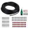 15 Meters DIY Plant Self Watering Adjustable Micro Drip Irrigation System Garden Hose Set