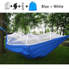 300kg Portable Double Camping Hammock Parachute Fabric With Mosquito Net