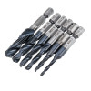 Drillpro HRC89 M3-M10 Combination Drill Tap Bit Set TiAlN Coated Deburr Countersink Drill Bits