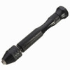 Drillpro Mini Aluminum Hand Drill with Keyless Chuck and 10pcs Twist Drills Rotary Tool