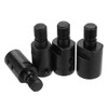 Drillpro 5/8/10/12mm Shank M10 Arbor Mandrel Cutting Tool Accessoriess Reverse Thread for Angle Grinder Drill Adapter