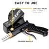 Gravity Feed Sandblasting Tools Air Sandblaster Tools Sand Spray Gu n For Rust Remove Sandblaster Air Tools