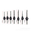7pcs 1/8 to 7/32 Inch HSS Countersink Drills Bit Reamer Set Woodworking Chamfer