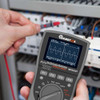 Intelligent Digital Storage Scopemeter 2 in 1Digital 40MHz  200Msps/S One Key AUTO Oscilloscope OSC 6000Counts True RMS Multimeter DMM AC/DC Current Voltage Tester