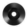 100mm Wood Grinding Wheel Rotary Bevel Disc Sanding Wood Carving Tool Abrasive Disc