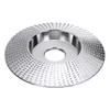 110mm Wood Grinding Wheel Bevel Disc Sanding Wood Carving Tool Abrasive Disc