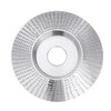 Drillpro 110mm Bevel Shaping Disc Wood Carving Disc Angle Grinding Wheel Sanding Rotary Tool Abrasive Disc for Angle Grinder