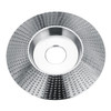 100mm Wood Carving Disc Grinding Wheel Rotary Shaping Disc Sanding Tool Abrasive Disc