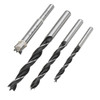 Drillpro 08450 Aluminum Alloy Dowelling Jig Set Wood Dowel Drilling Position Jig Woodworking Tool