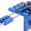 Drillpro 08450 Aluminum Alloy Dowelling Jig Set Wood Dowel Drilling Position Jig Woodworking Tool