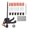 Drillpro 31pcs Woodworking Pocket Hole Jig with Step Drill and Clamp Woodworking Carpentry Tool