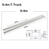 300/400/500/600mm Aluminium Alloy T-track for Carpenter DIY Woodworking Tool